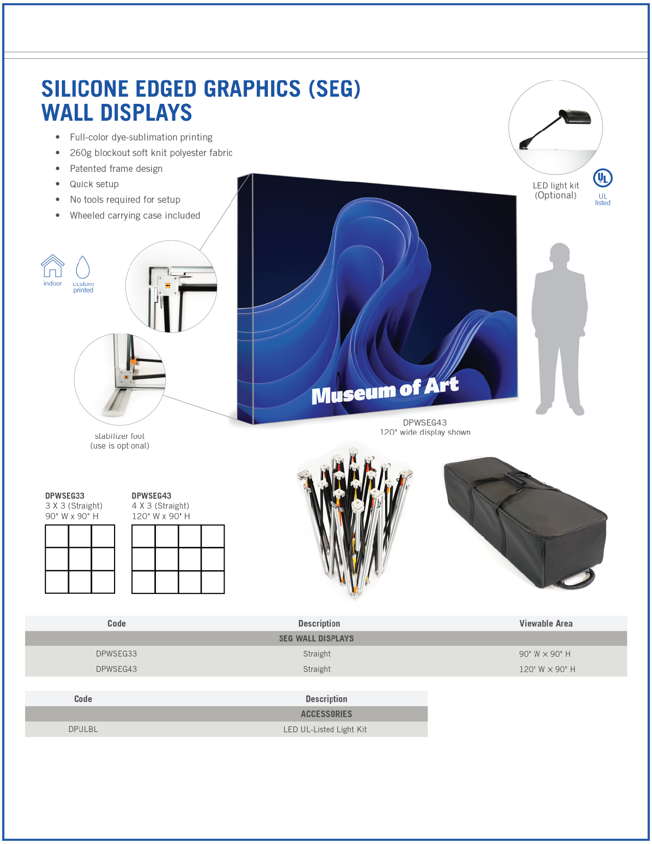 Link to our SEG Pop-Up Wall Unbranded Sales Flyer