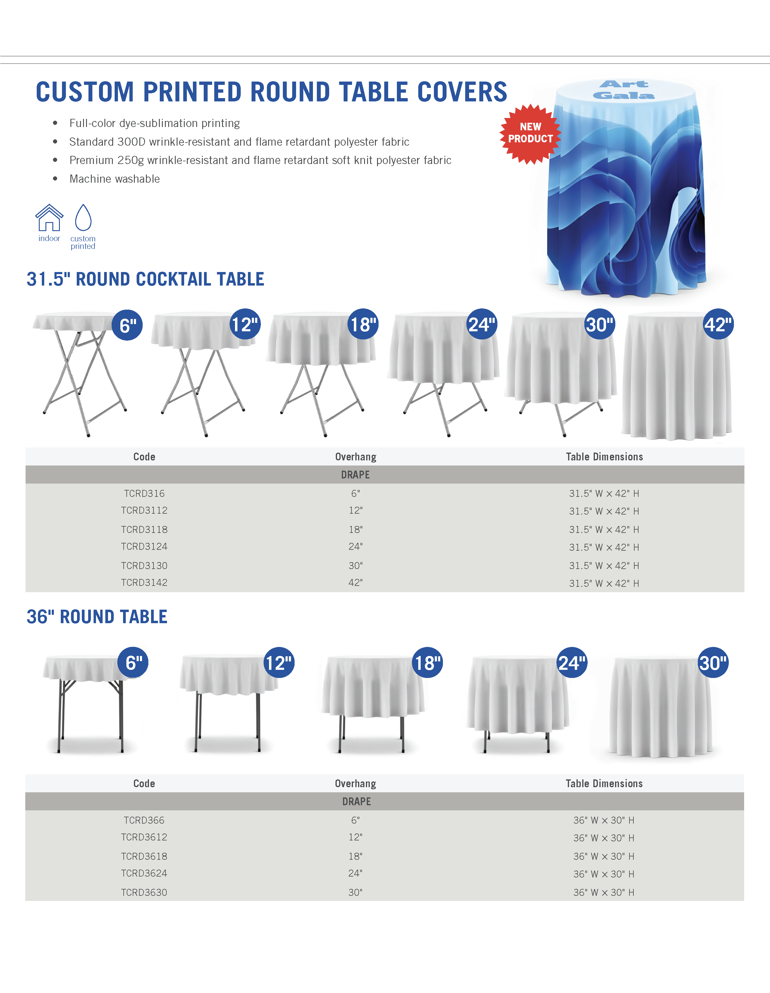 Link to our Fabric Banners and Backdrops Unbranded Sales Flyer