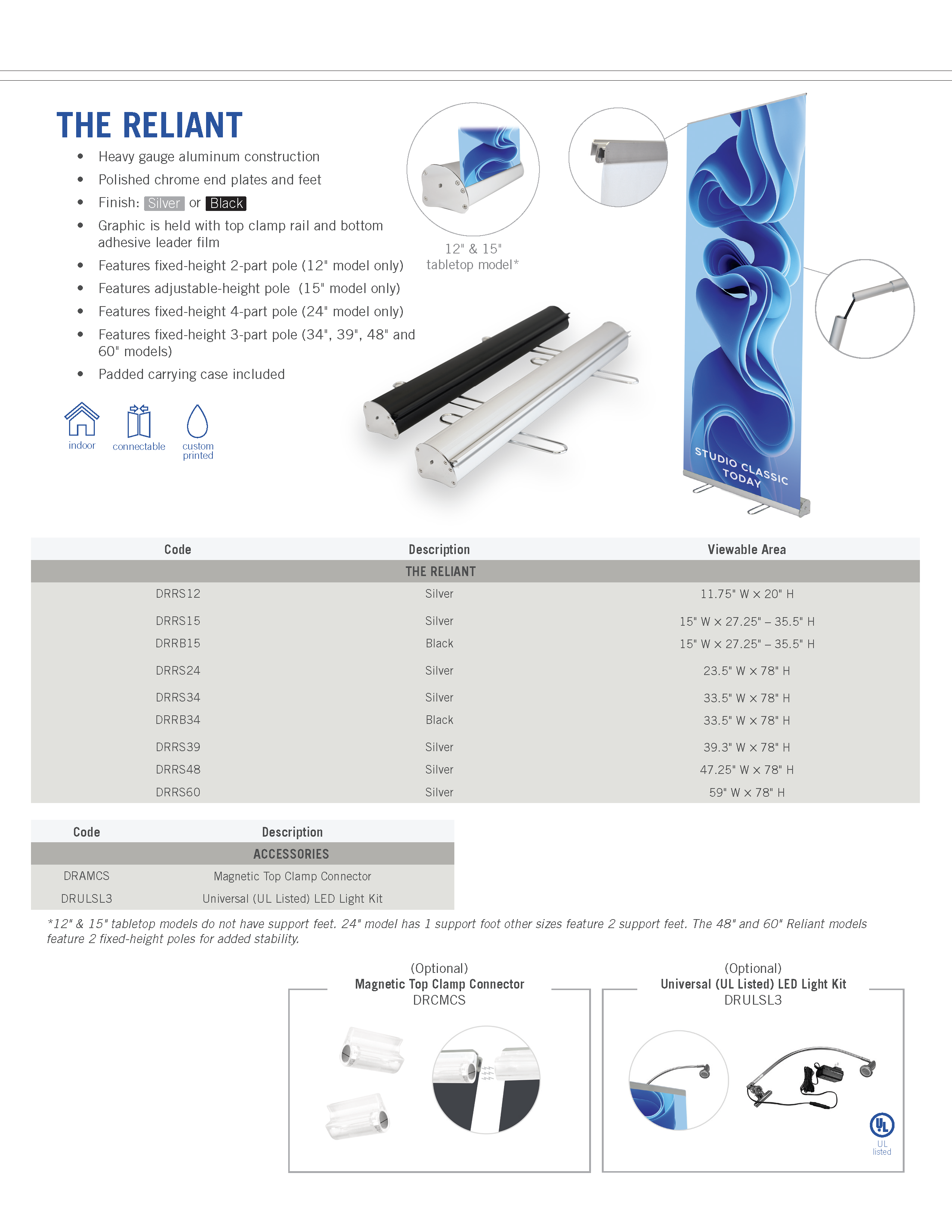 Link to The Reliant Unbranded Sales Flyer